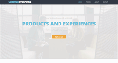 Desktop Screenshot of optimizeeverything.com